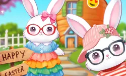 Bunnies Get Ready for Easter image