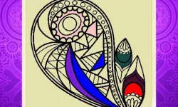 Mandala Coloring image