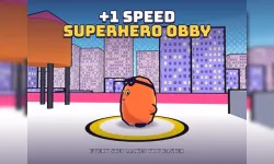 +1 Speed Superhero Obby image