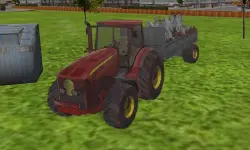 3D city tractor garbage sim image