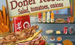 Doner Kebab : Salad Tomatoes Onions image