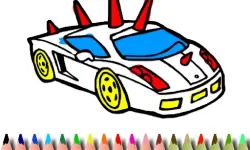 BTS GTA Cars Coloring image