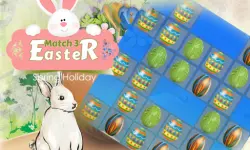 Easter Eggs Match 3 Deluxe image