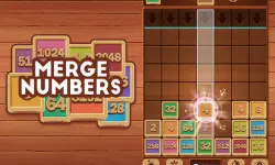 Merge Numbers : Wooden edition image