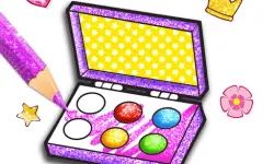 Glitter Beauty Coloring And Drawing image