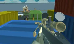 Shooting Blocky Combat Swat GunGame Survival image
