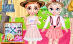 Princess Family Flower Picnic image