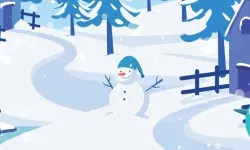 Happy Snowman Hidden image