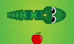 Snake Eats Apple image