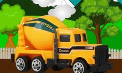 Construction Vehicles Jigsaw image