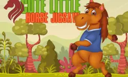 Cute Little Horse Jigsaw image