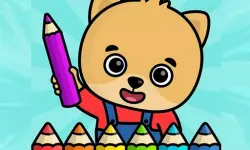 Coloring book - games for kids image