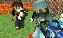 Blocky Gun Paintball image