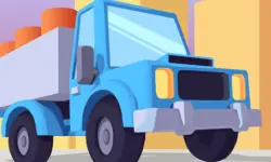 Truck Deliver 3D image