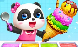 Little Panda Ice Cream Game image